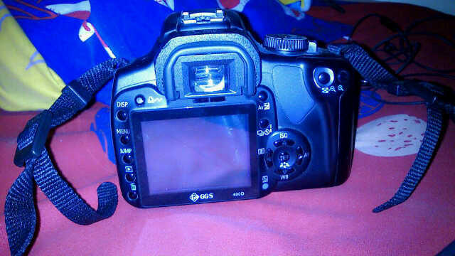 Jual/TT kamera DSLR/SLR cannon EOS 400D TT sama samsung galaxy S3 atau iphone 4G atau