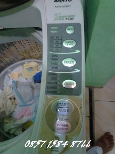 Mesin cuci 1 tabung sanyo top loading 7 kg Cikarang