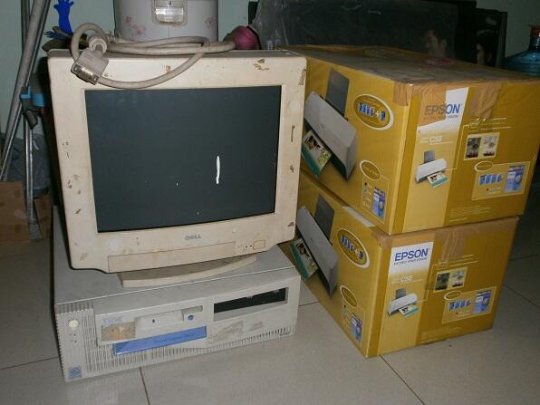 Terjual Jual Desktop PC IBM monitor Dell 2printer EPSON 