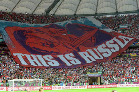 Atraksi Banner Raksasa Fans di Stadion &#91;Fans Bola Masup&#93;