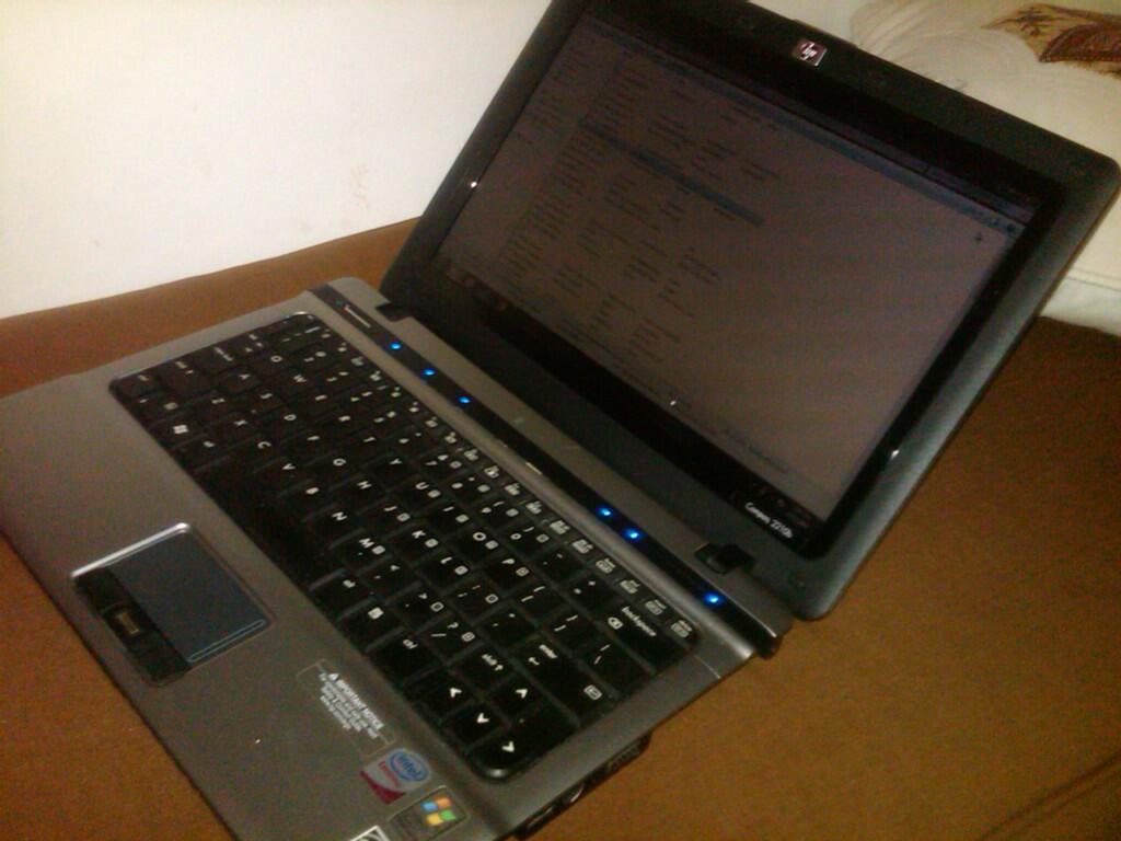 wts laptop hp compaq 22106 second mulus