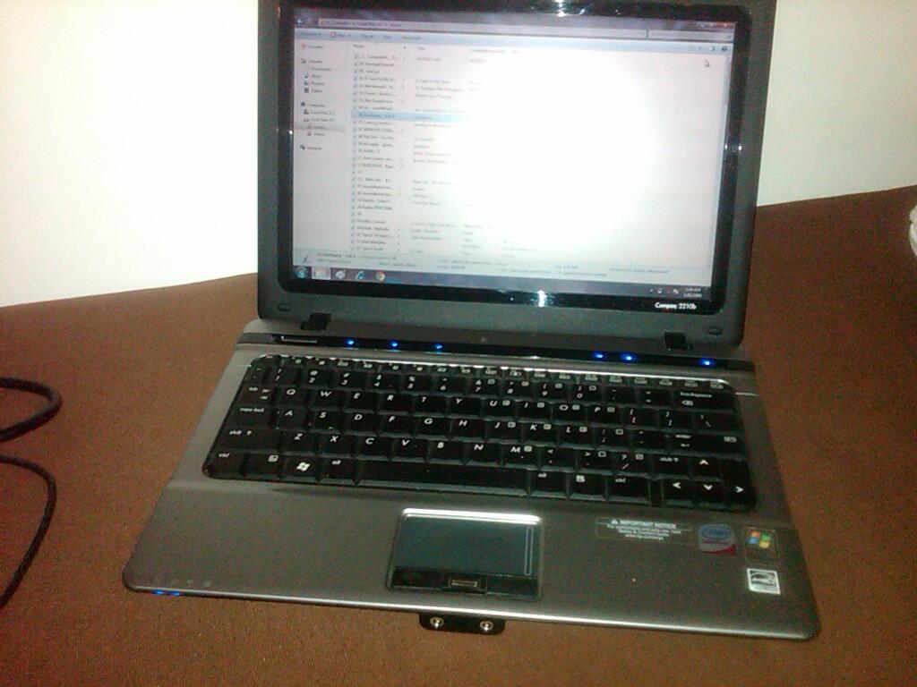 wts laptop hp compaq 22106 second mulus
