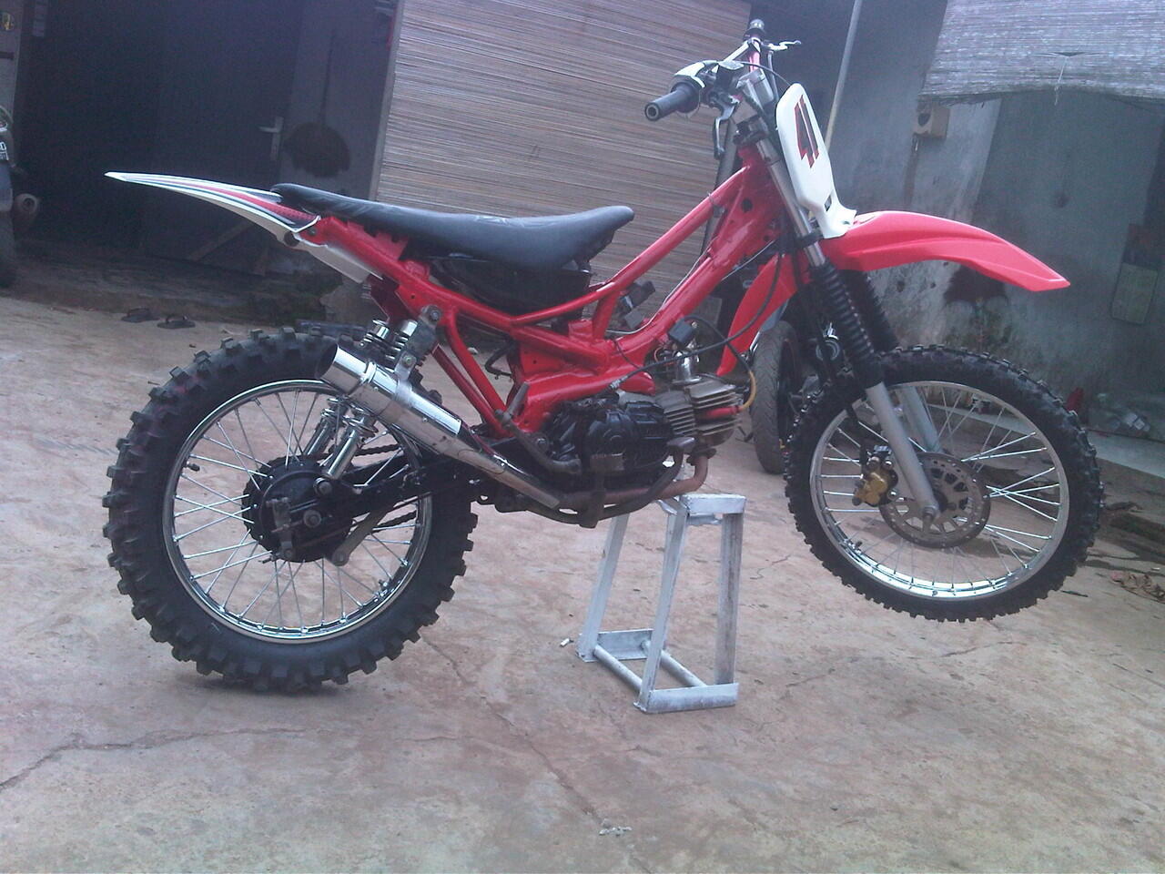 Terjual Yamaha Vega modif Trail/grastrack  KASKUS