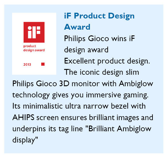 &#91;MONITOR LED&#93; Review Philips 3D IPS Monitor 27&quot; 278G4D. IF 2013 PRODUCT AWARD WINNER
