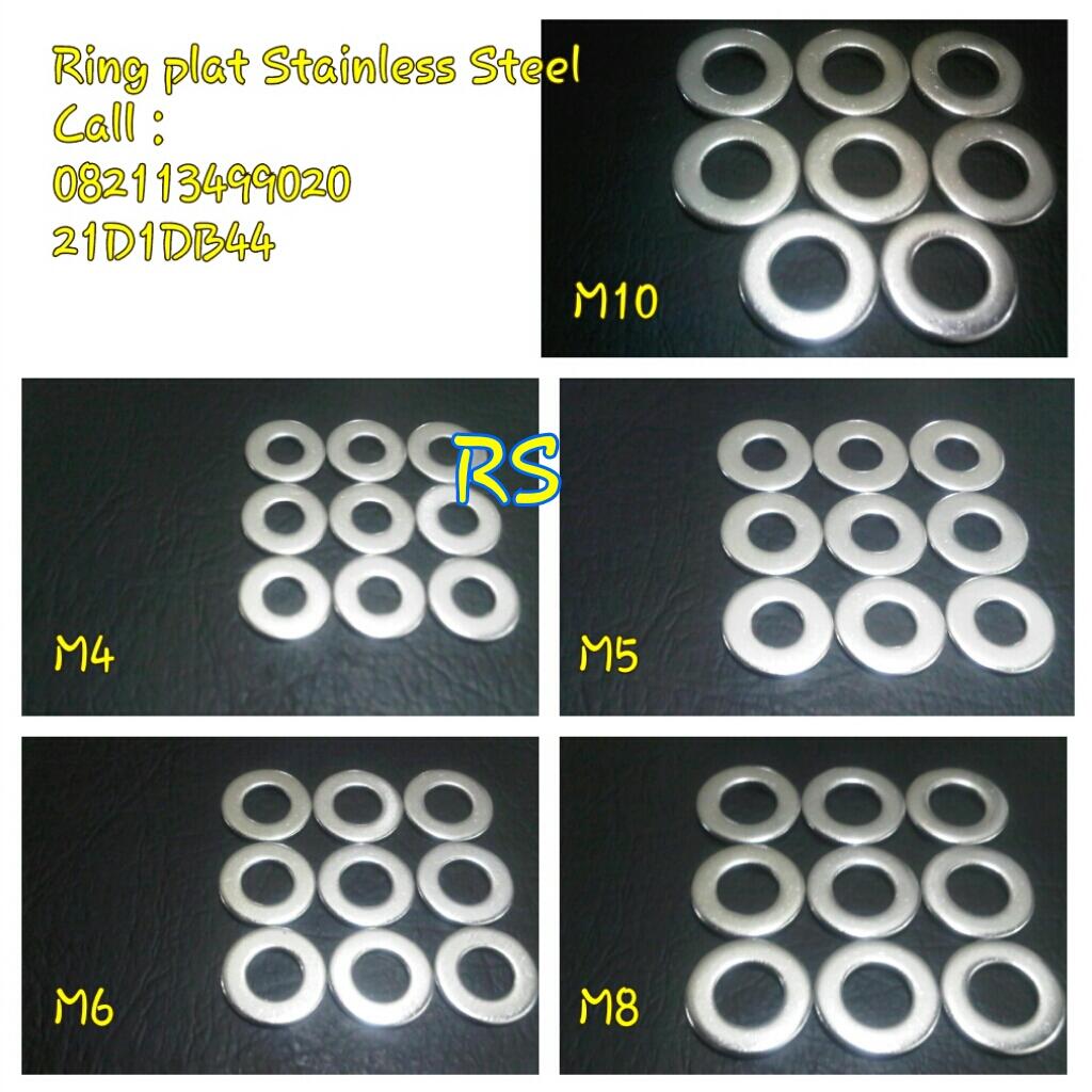 Terjual BAUT L STAINLESS STEEL FULLSET UNTUK BERBAGAI 