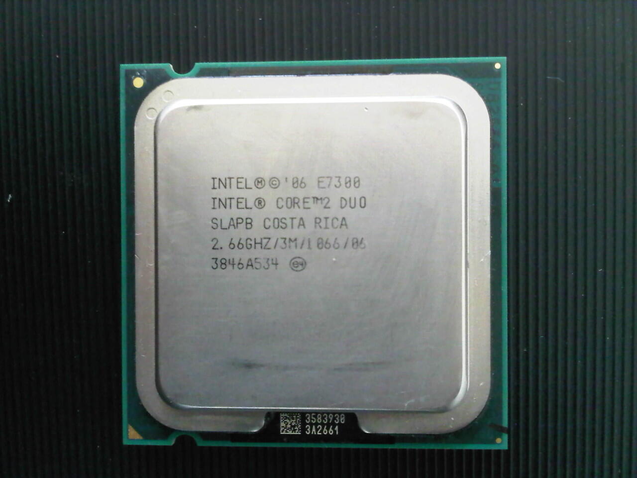 Разгон процессора intel core 2 duo e7300