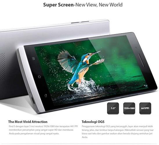 OPPO Find 5, Jagoan Baru di dunia Android! :matabelo 