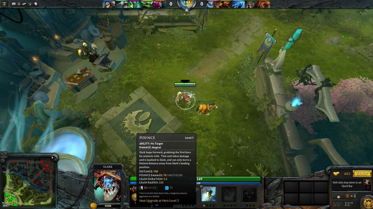 Cast unit. Boom Dota Player.