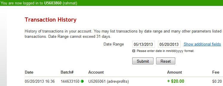 [Frezza] AdRevProfits - Modal Cuma $5 balik $10 -BEP+Profit dalam 1 hari! (RCB BESAR)