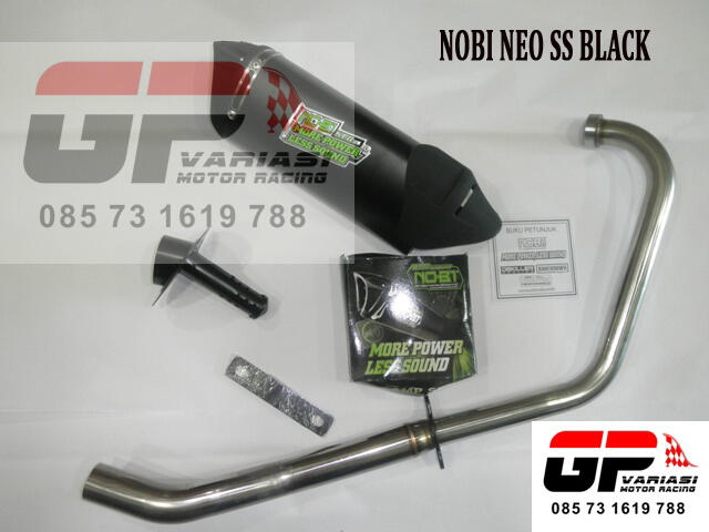 JUAL KNALPOT NOB1 (NOBI) 3 BOLD & NEO SS - HARGA OKE!! BARANG ASLI!!
