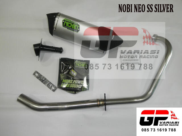 JUAL KNALPOT NOB1 (NOBI) 3 BOLD & NEO SS - HARGA OKE!! BARANG ASLI!!