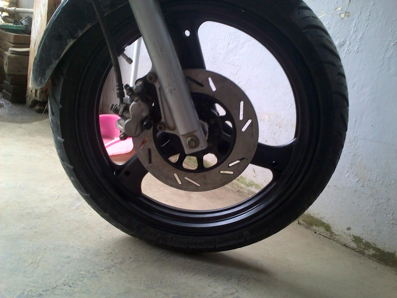 Terjual jual velg racing ninja cbr scorpio megapro 