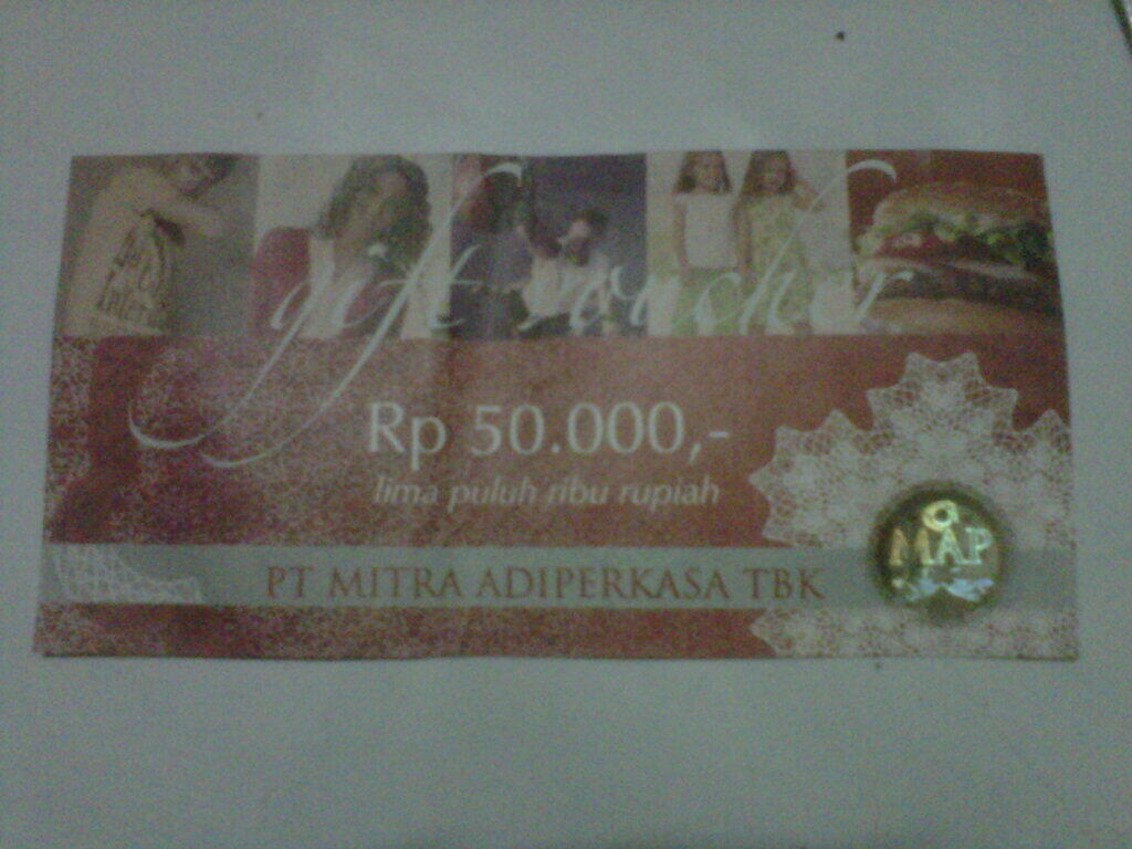 WTS voucher MAP Mitra Adi Perkasa Dan Kuche