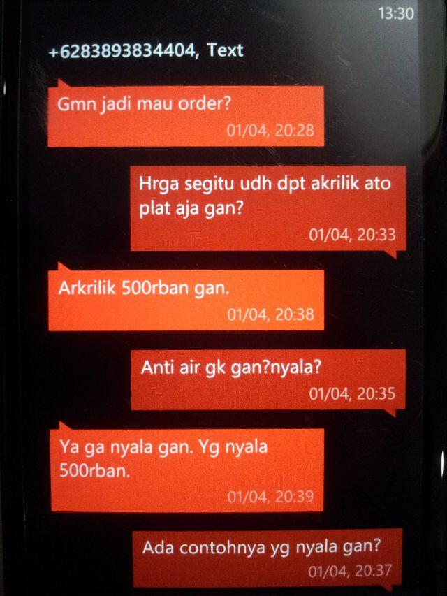 Surat Terbuka Buat Agan .kusumashop. (perubahan harga seenaknya)