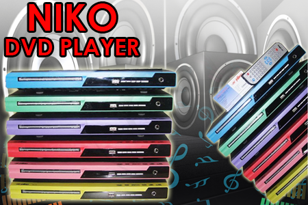 DVD PALYER NIKO BISA UNTUK KASET ORI DAN KASET NON ORI