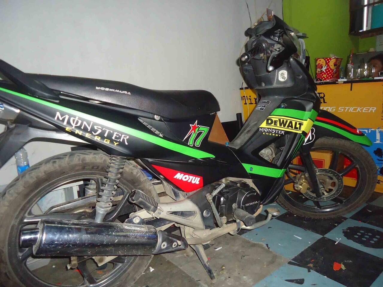 95 Modifikasi Motor Vega Zr Stiker Terbaru Kuroko Motor 