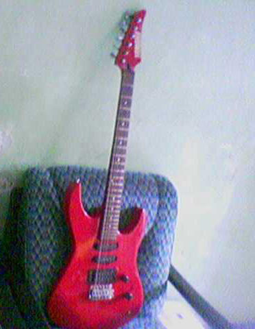 Terjual Jual Gitar Listrik yamaha RGX-012 + Efek (Boss  