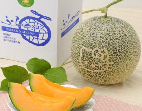 Berlogo Hello Kitty, Buah Melon Ini Dijual Rp 478 Ribu Perbuah