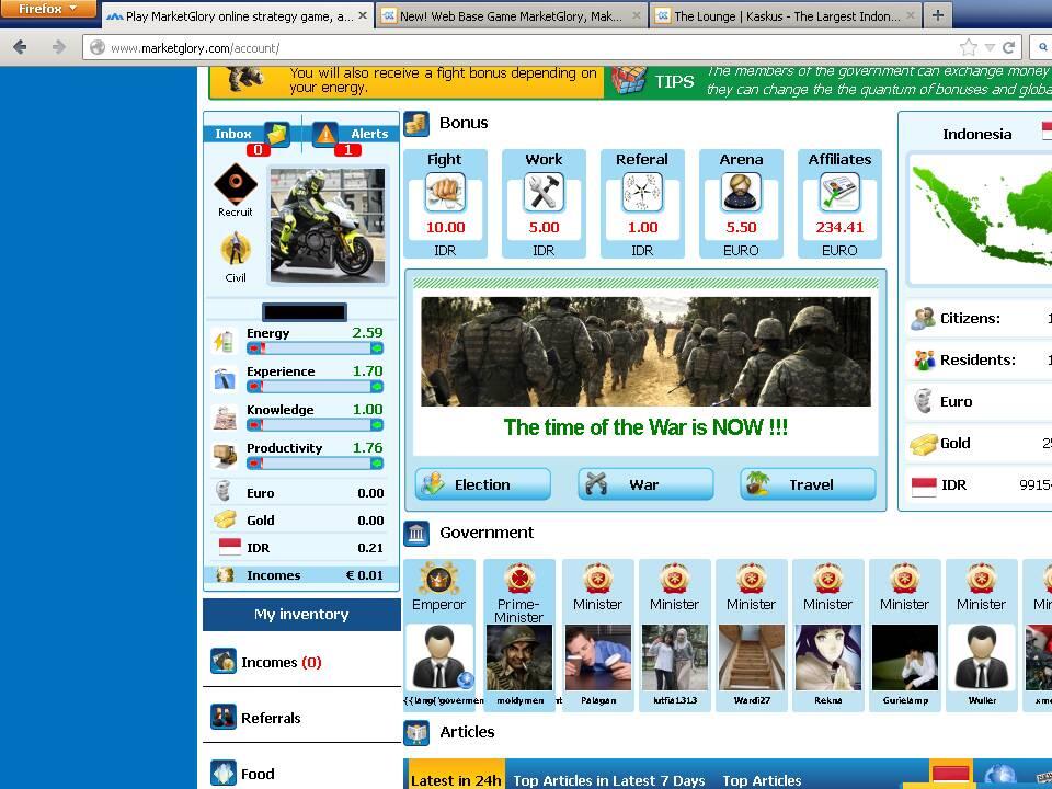 SERU GAN !!! WEB BASE GAME YG BISA MENGHASILKAN REAL CASH (MAIN NYA KAYAK EREP**LIK)