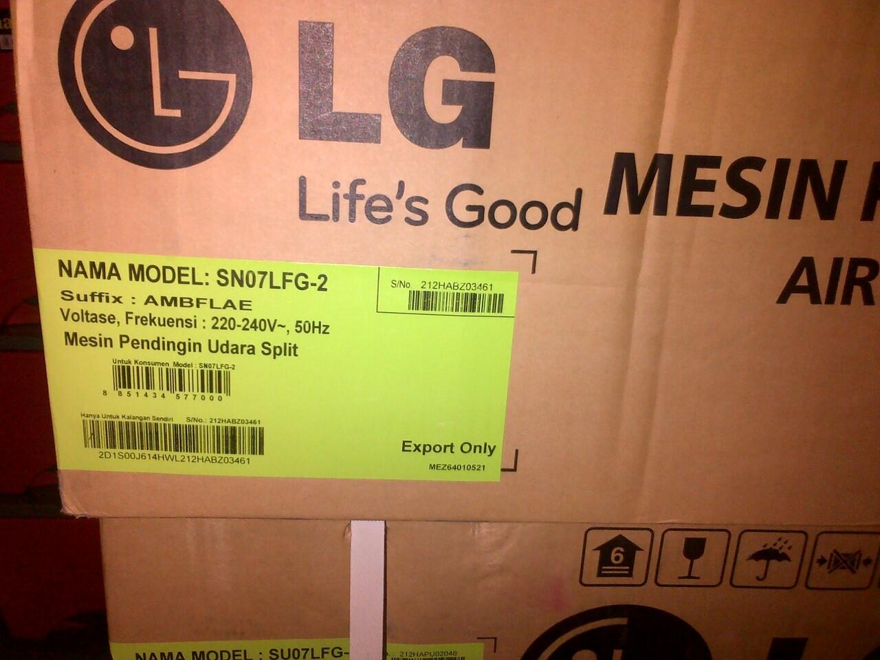 Jual Ac LG