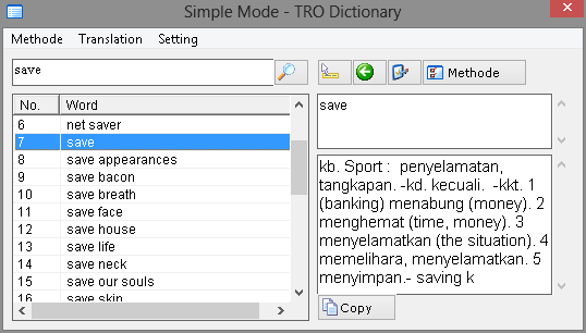 TroDictionary - Kamus Lengkap (Text2Speech, Irregular Verb, Idiom, Definition, dll)