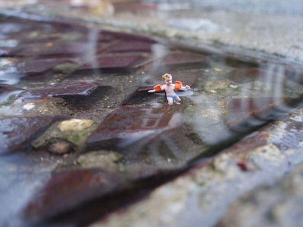 Foto-foto dari Manusia Kerdil yang kreatif
