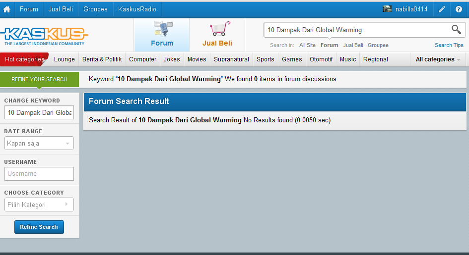10 Dampak Dari Global Warming