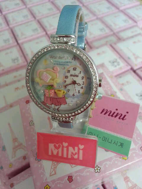 JAM TANGAN MINIATUR 3D KOREA