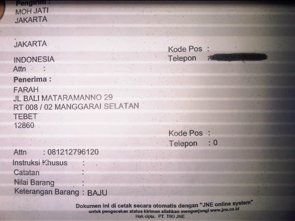 Lapor Penipuan oleh Ramadansyah Al-Farezzi (085777455233)