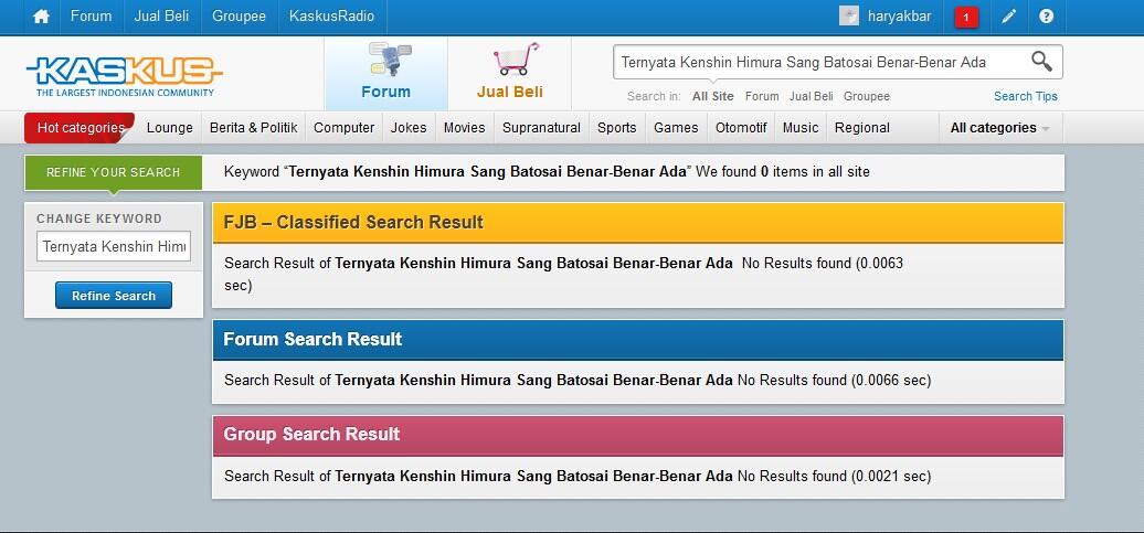 Ternyata Kenshin Himura Sang Batosai Benar-Benar Ada