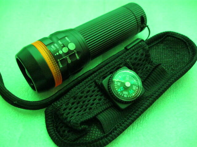 "HABISIN STOK" Senter zoom led CREE