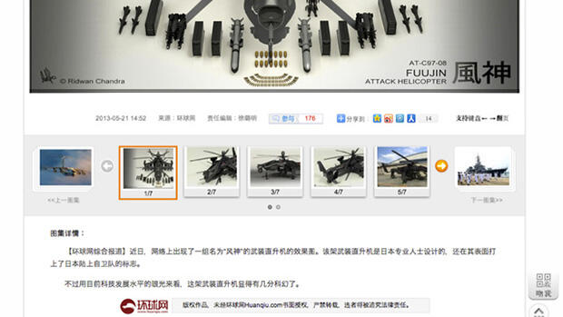 FOTO - Helikopter Tempur Buatan Orang Indonesia Bikin Heboh di China