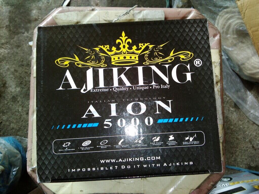 alat pancing mancing reel ajiking laut dan empang masuk gan..
