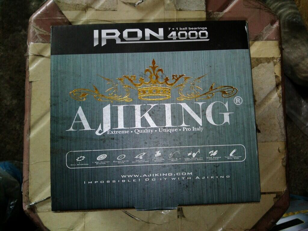 alat pancing mancing reel ajiking laut dan empang masuk gan..