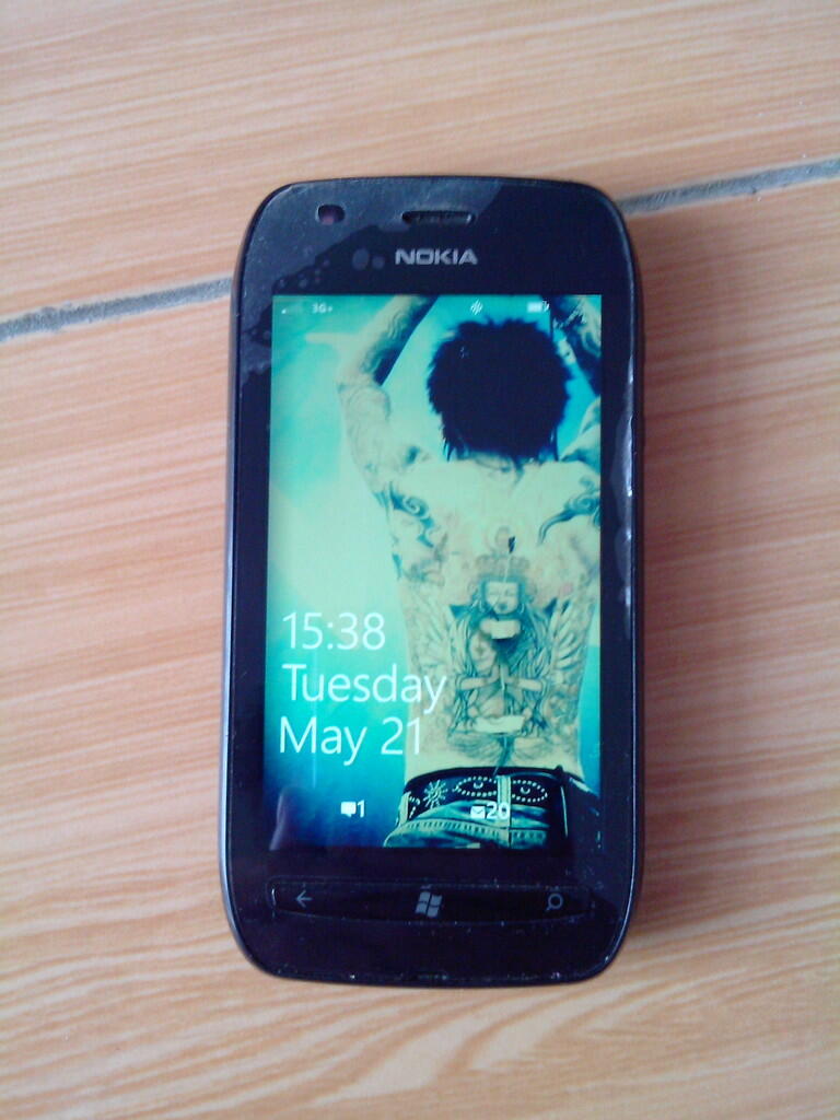 NOKIA LUMIA 710 BLACK MULUS FULL BANDUNG