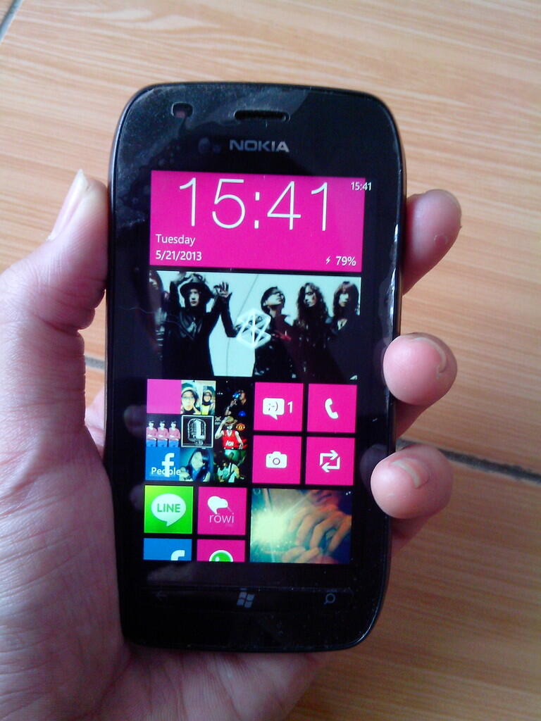 NOKIA LUMIA 710 BLACK MULUS FULL BANDUNG