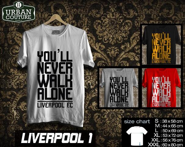 KAOS DISTRO AC MILAN LIVERPOOL BARCELONA AS ROMA MUNCHEN {READY STOCK} MURAH BGT !!!