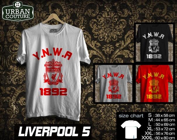 KAOS DISTRO AC MILAN LIVERPOOL BARCELONA AS ROMA MUNCHEN {READY STOCK} MURAH BGT !!!