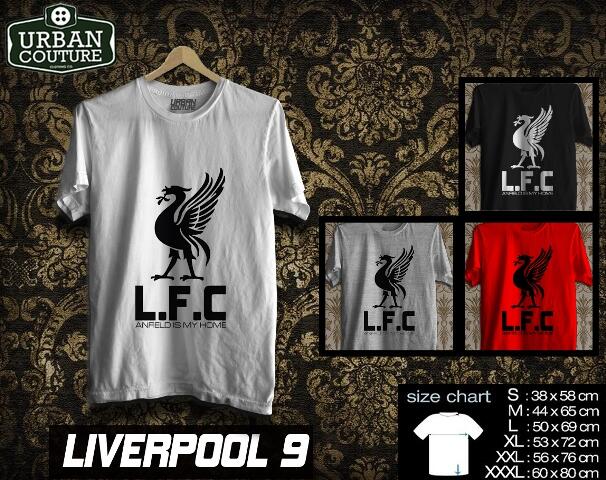 KAOS DISTRO AC MILAN LIVERPOOL BARCELONA AS ROMA MUNCHEN {READY STOCK} MURAH BGT !!!