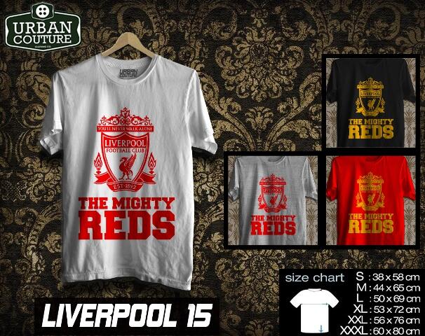 KAOS DISTRO AC MILAN LIVERPOOL BARCELONA AS ROMA MUNCHEN {READY STOCK} MURAH BGT !!!