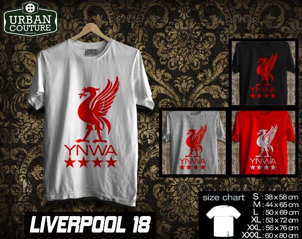 KAOS DISTRO AC MILAN LIVERPOOL BARCELONA AS ROMA MUNCHEN {READY STOCK} MURAH BGT !!!