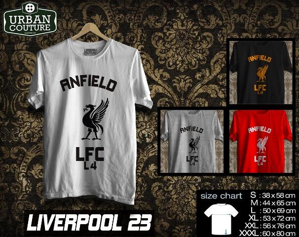 KAOS DISTRO AC MILAN LIVERPOOL BARCELONA AS ROMA MUNCHEN {READY STOCK} MURAH BGT !!!