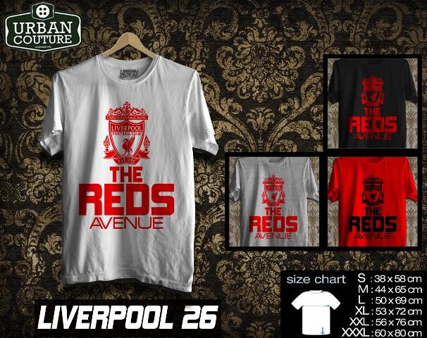 KAOS DISTRO AC MILAN LIVERPOOL BARCELONA AS ROMA MUNCHEN {READY STOCK} MURAH BGT !!!