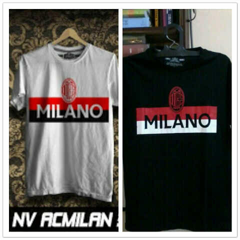 KAOS DISTRO AC MILAN LIVERPOOL BARCELONA AS ROMA MUNCHEN {READY STOCK} MURAH BGT !!!