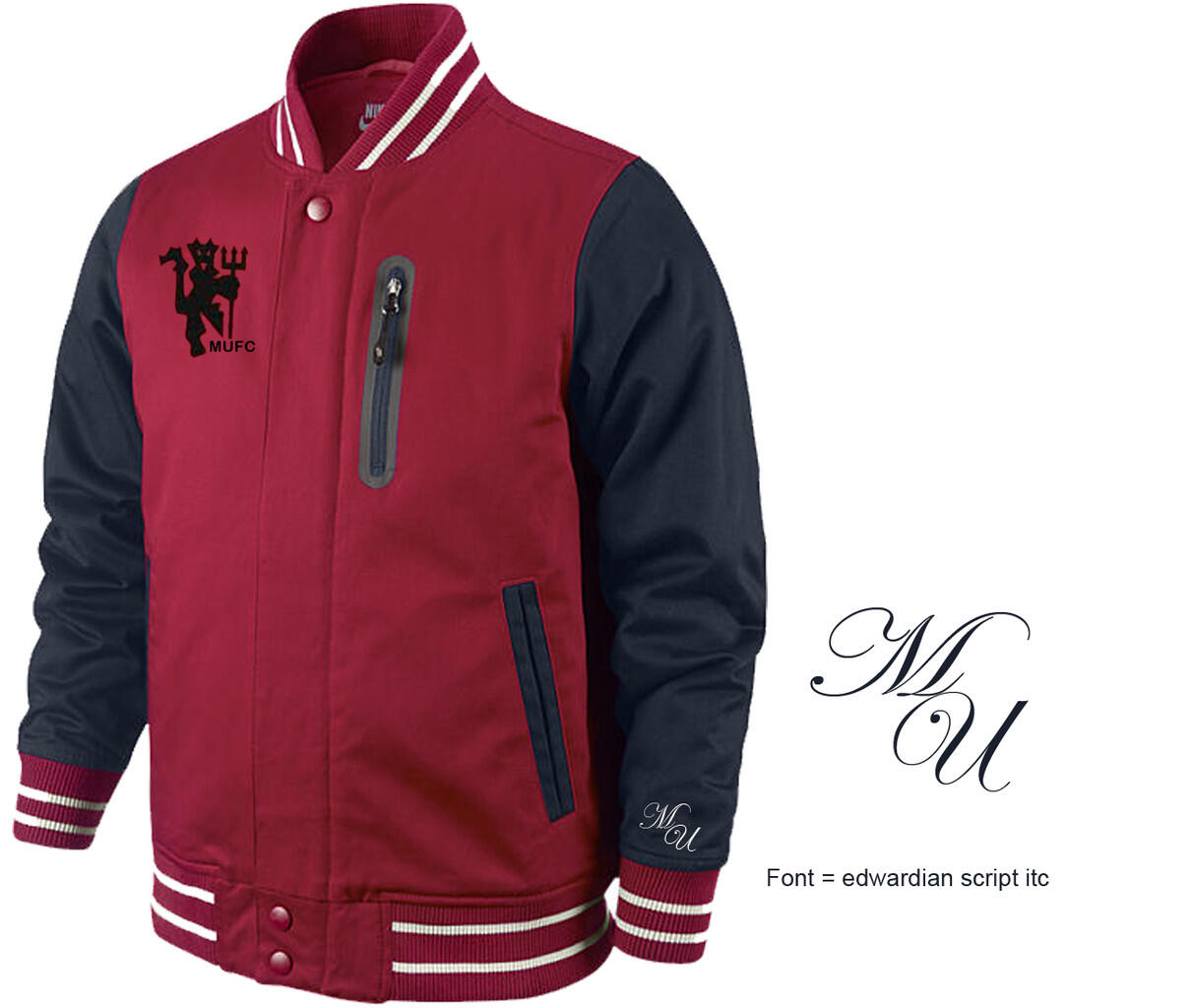 Jaket Waterproof Manchester United