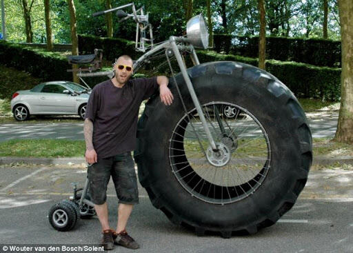 Monster Bike, Sebuah Sepeda Yang Terinspirasi Dari Monster Truck