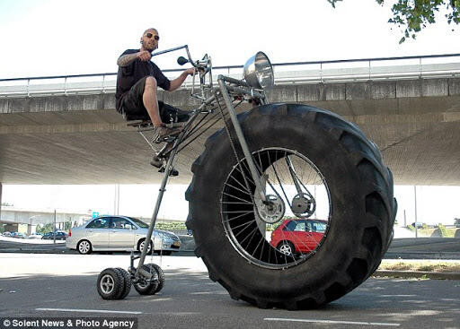 Monster Bike, Sebuah Sepeda Yang Terinspirasi Dari Monster Truck
