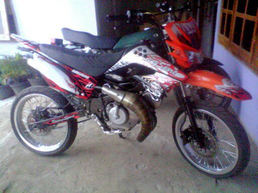 Cari satria 120 modif trail klx  KASKUS