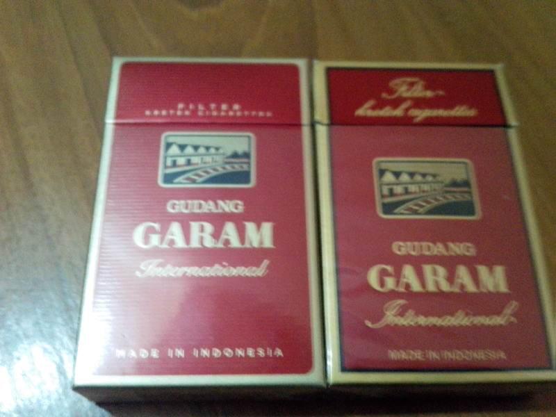  Bungkus Rokok Gudang Garam Internasional &#91;FILTER&#93; baru gan!! Akhirya ganti jg..