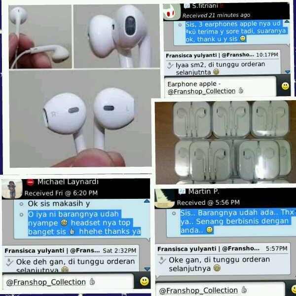Jual Jual Earphone / earpod apple untukl iphone 5 ORIGINAL 